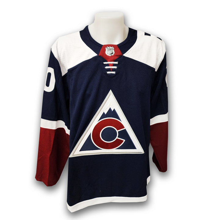 Ross Colton Autographed Colorado Avalanche Alternate Adidas Jersey
