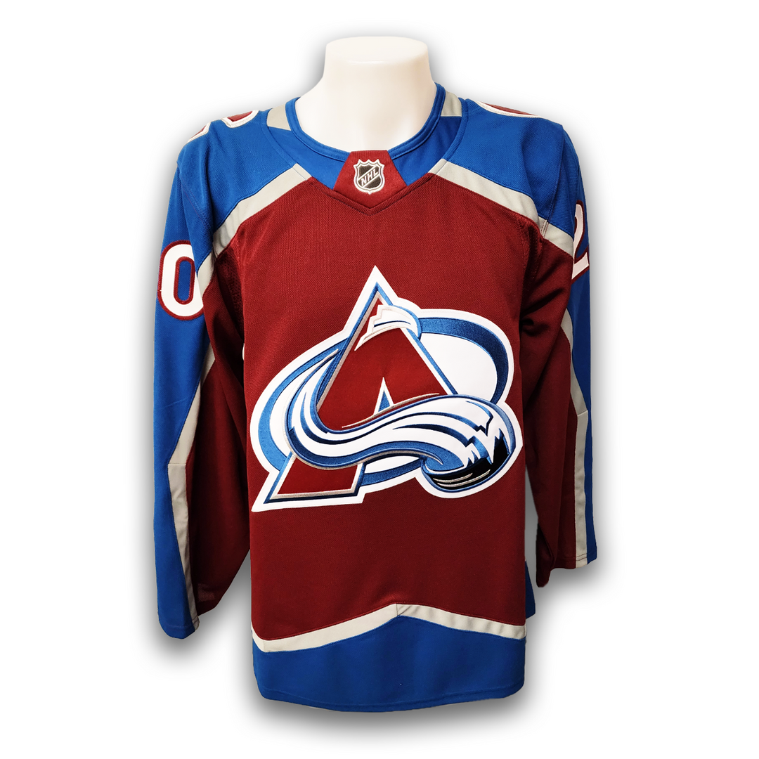 Ross Colton Autographed Colorado Avalanche Home Fanatics Premium Jersey
