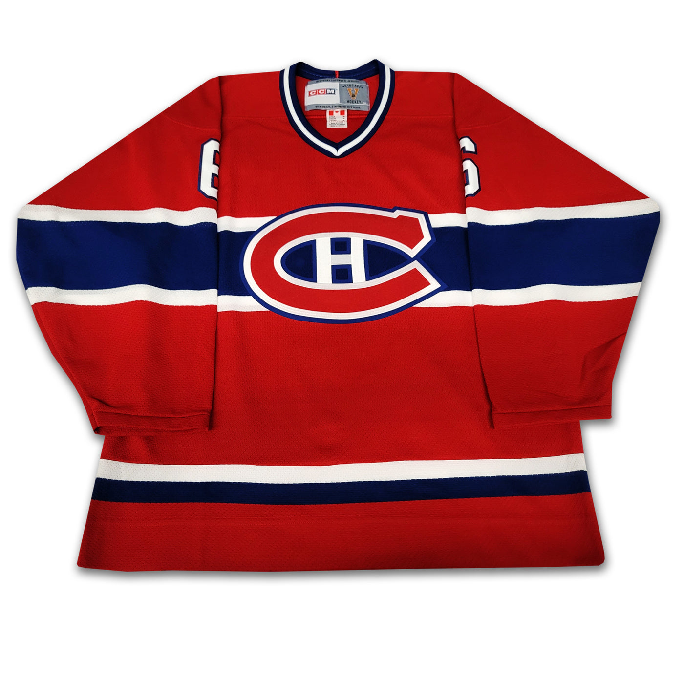 Russ Courtnall Montreal Canadiens Red CCM Jersey
