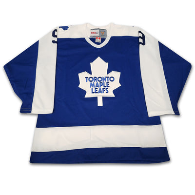 Russ Courtnall Toronto Maple Leafs Blue CCM Jersey