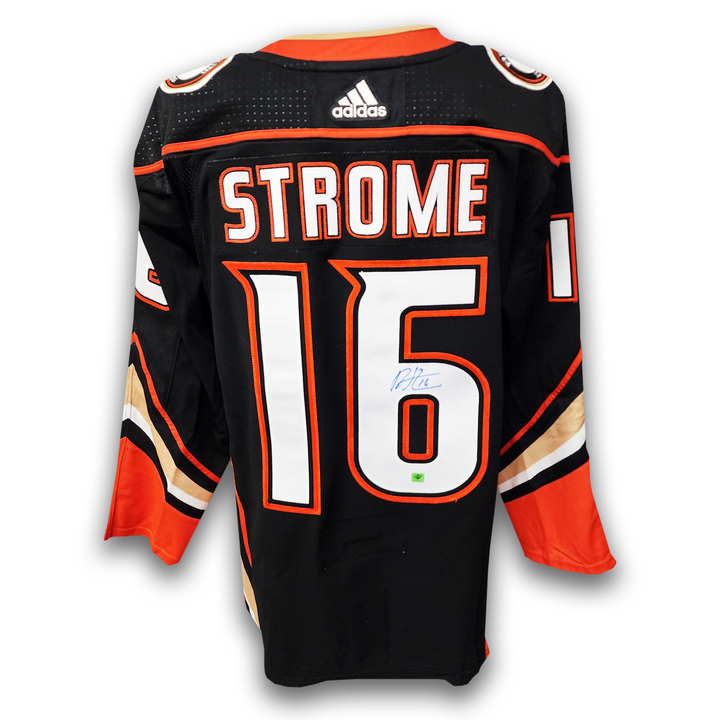 Ryan Strome Autographed Anaheim Ducks Home Adidas Jersey