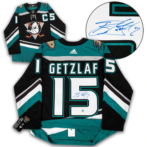 Ryan Getzlaf Anaheim Mighty Ducks Autographed Alt Retro Adidas Jersey