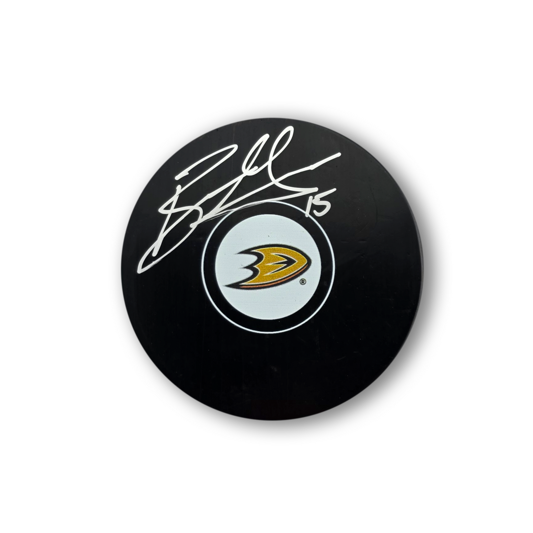 Ryan Getzlaf Autographed Anaheim Ducks Hockey Puck