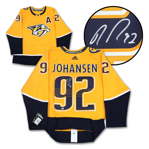 Ryan Johansen Nashville Predators Autographed Adidas Jersey