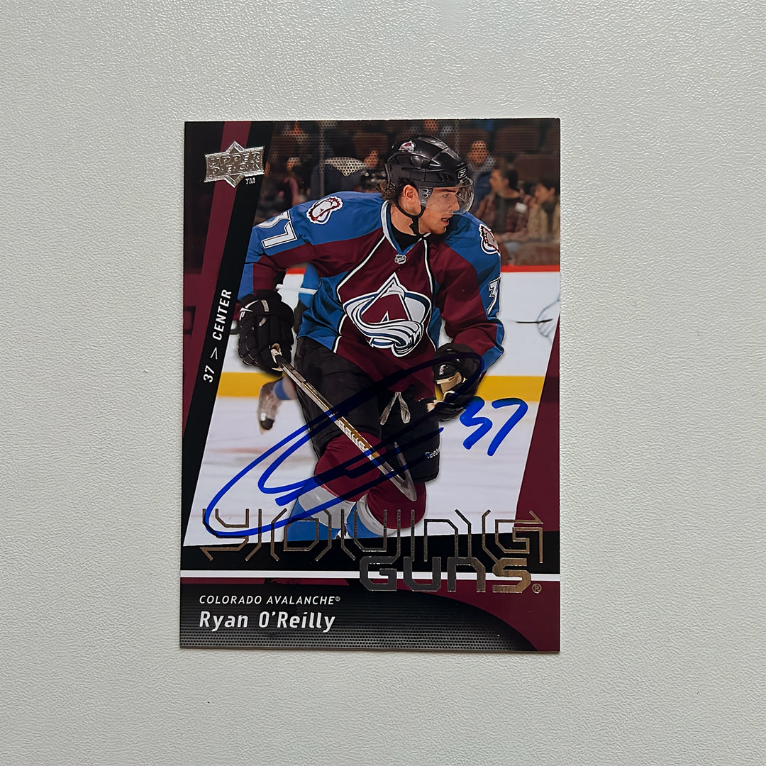 2009-10 UD Young Guns #213 RYAN O'REILLY Autographed Rookie Card