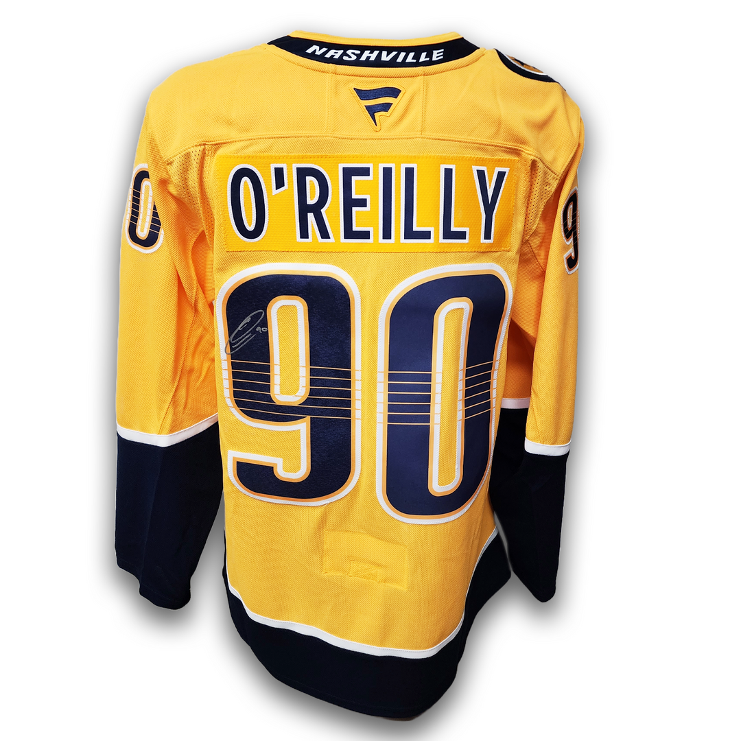 Ryan O'Reilly Autographed Nashville Predators Fanatics Premium Jersey