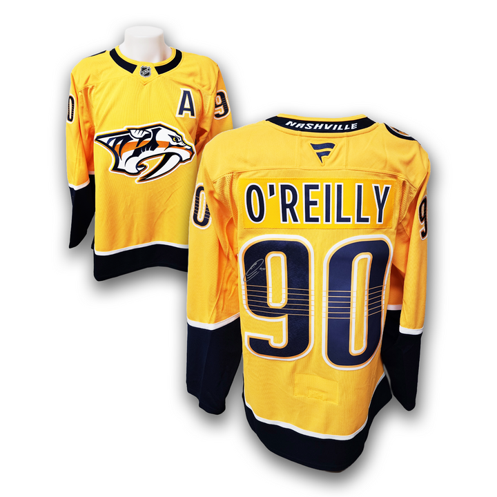 Ryan O'Reilly Autographed Nashville Predators Fanatics Premium Jersey