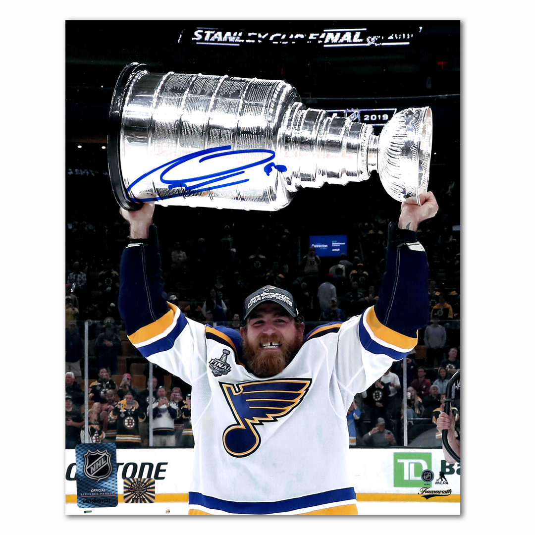 Ryan O'Reilly Autographed St. Louis Blues 2019 Stanley Cup Champions 8x10 Photo