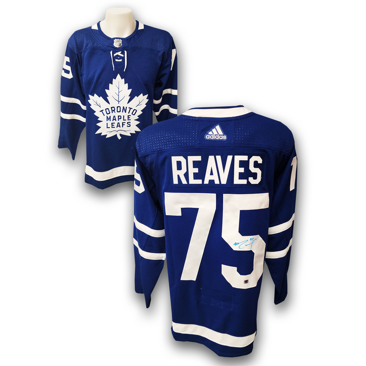 Ryan Reaves Autographed Toronto Maple Leafs Adidas Jersey