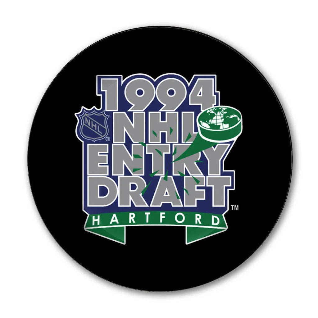 Pre-Order - Ryan Smyth Autographed 2007 NHL Draft Hockey Puck