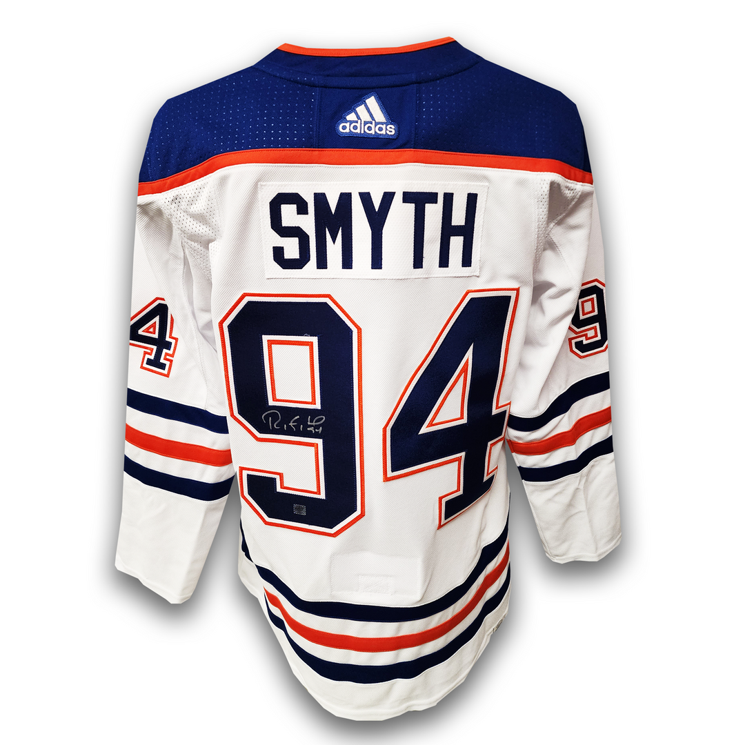 Ryan Smyth Autographed Edmonton Oilers Away Adidas Jersey