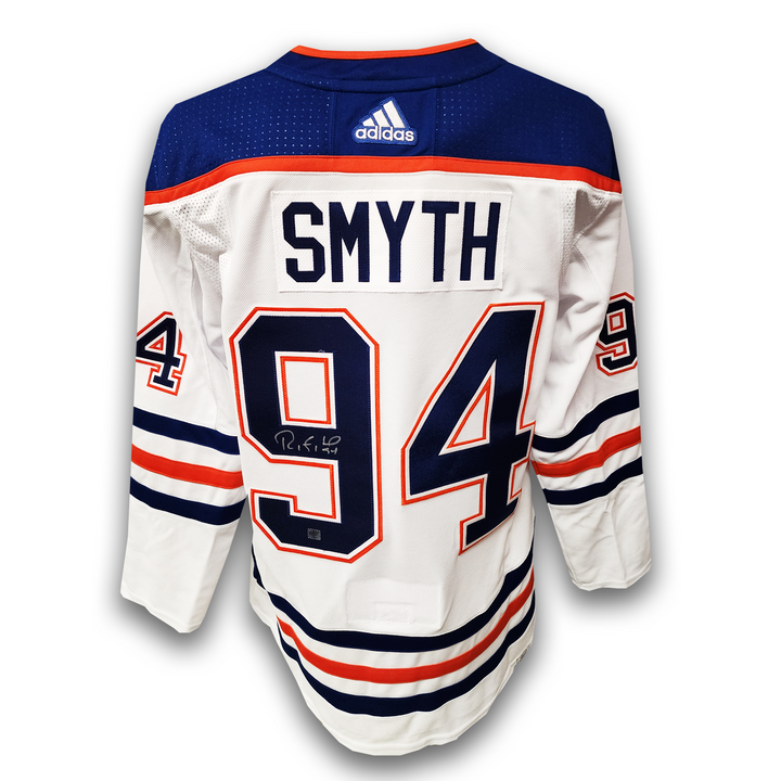 Ryan Smyth Autographed Edmonton Oilers Away Adidas Jersey