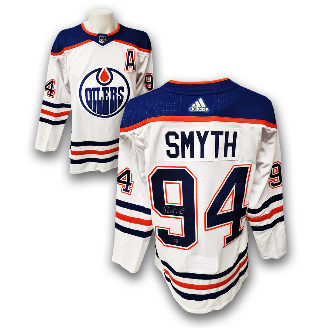 Ryan Smyth Autographed Edmonton Oilers Away Adidas Jersey