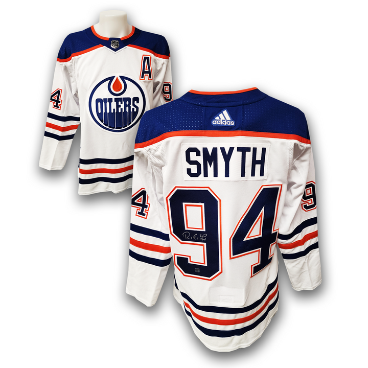 Ryan Smyth Autographed Edmonton Oilers Away Adidas Jersey