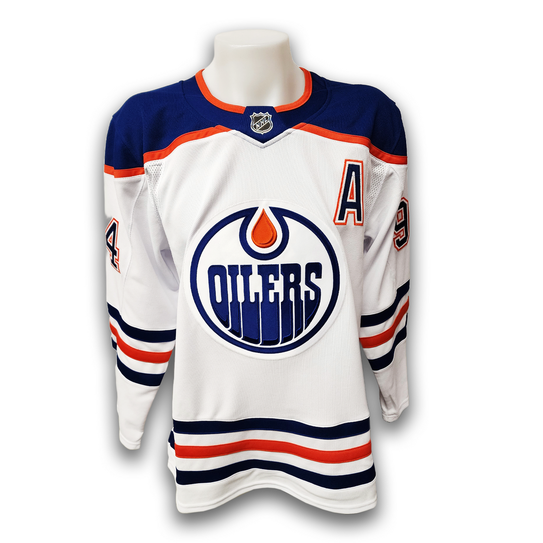 Ryan Smyth Autographed Edmonton Oilers Away Fanatics Premium Jersey