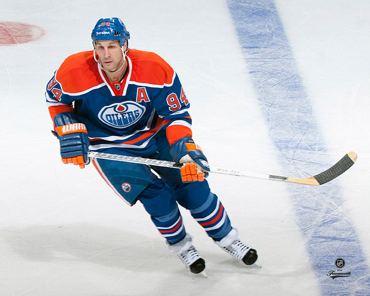 Pre-Order - Ryan Smyth Autographed Edmonton Oilers Home Horizontal 8x10 Photo