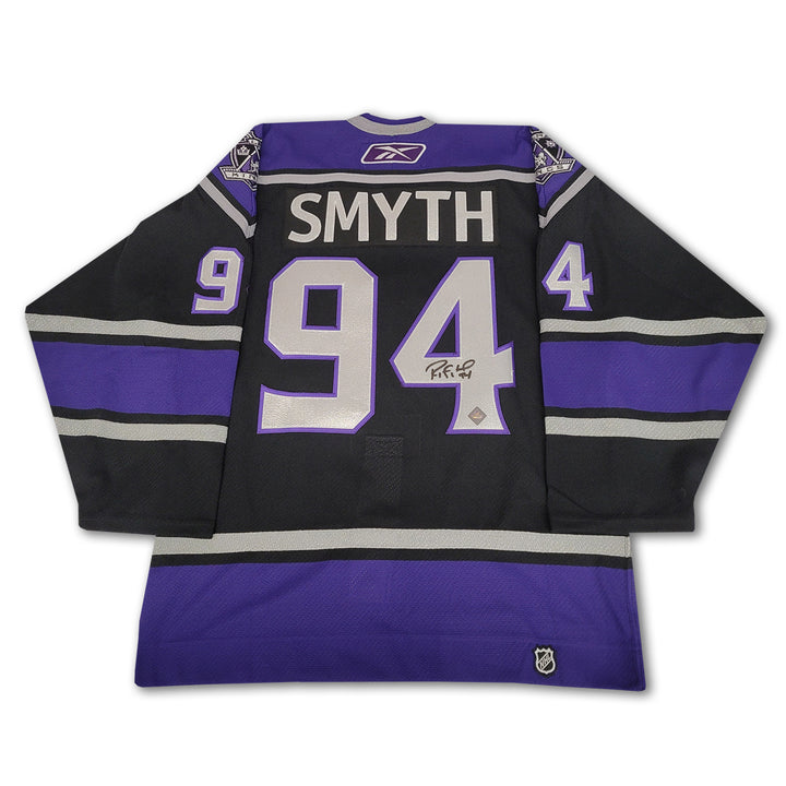 Ryan Smyth Los Angeles Kings 2007-2011 Black Reebok Authentic Jersey