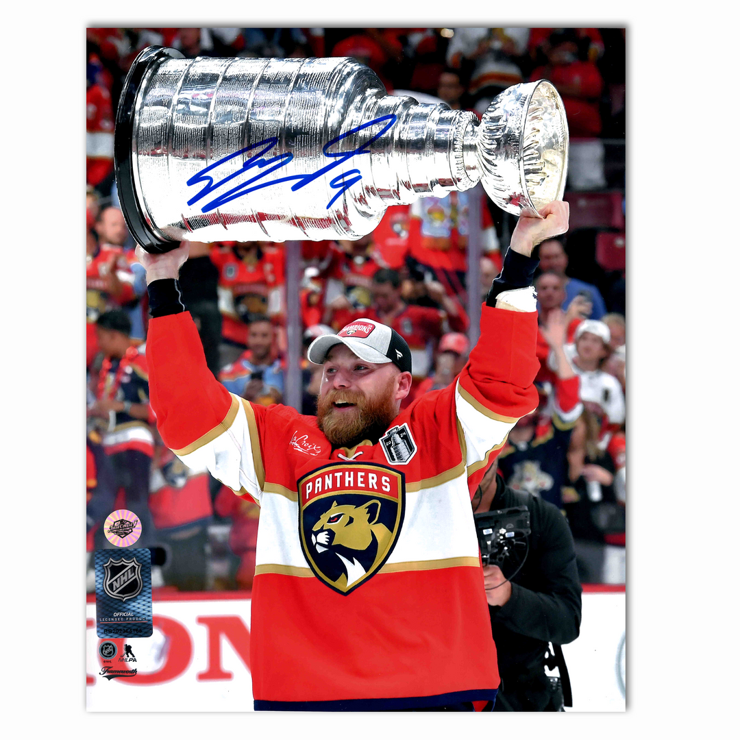 Sam Bennett Autographed Florida Panthers 2024 Stanley Cup 8x10 Photo