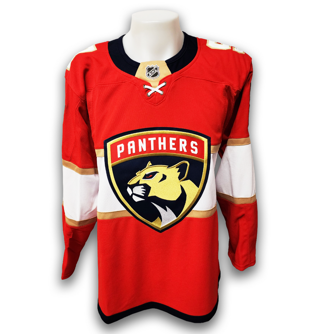 Sam Bennett Autographed Florida Panthers Home Fanatics Premium Jersey