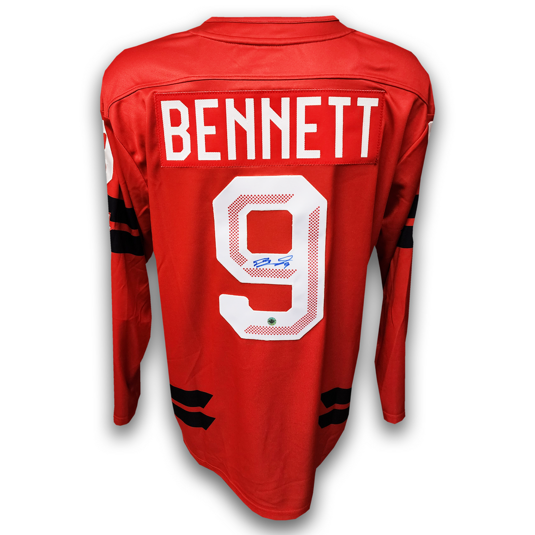 Sam Bennett Autographed 2026 Team Canada Olympic Red Bauer Jersey
