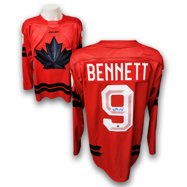 Sam Bennett Autographed 2026 Team Canada Olympic Red Bauer Jersey