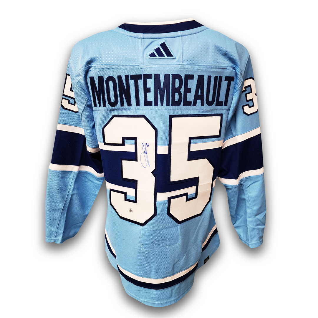 Sam Montembeault Autographed Montreal Canadiens Reverse Retro 2.0 Adidas Jersey
