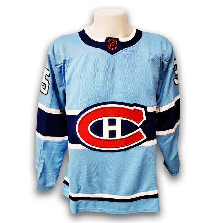 Sam Montembeault Autographed Montreal Canadiens Reverse Retro 2.0 Adidas Jersey
