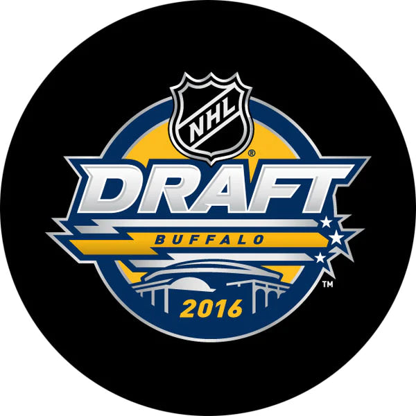 Pre-Order - Sam Steel Autographed 2016 NHL Draft Hockey Puck