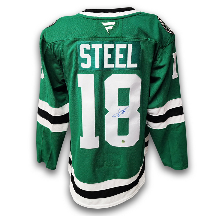 Sam Steel Autographed Dallas Stars Home Fanatics Premium Jersey