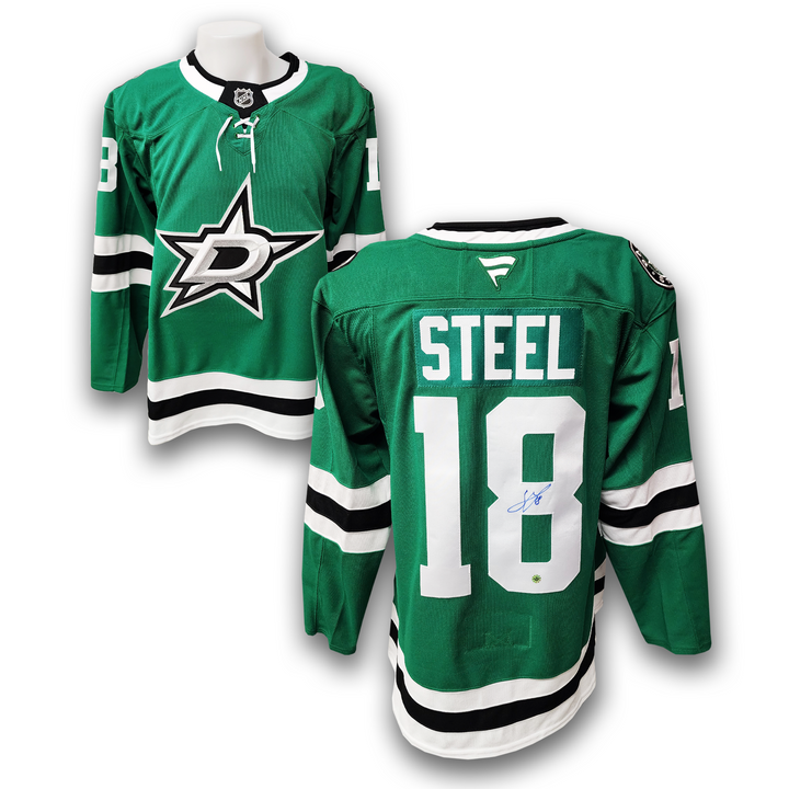 Sam Steel Autographed Dallas Stars Home Fanatics Premium Jersey