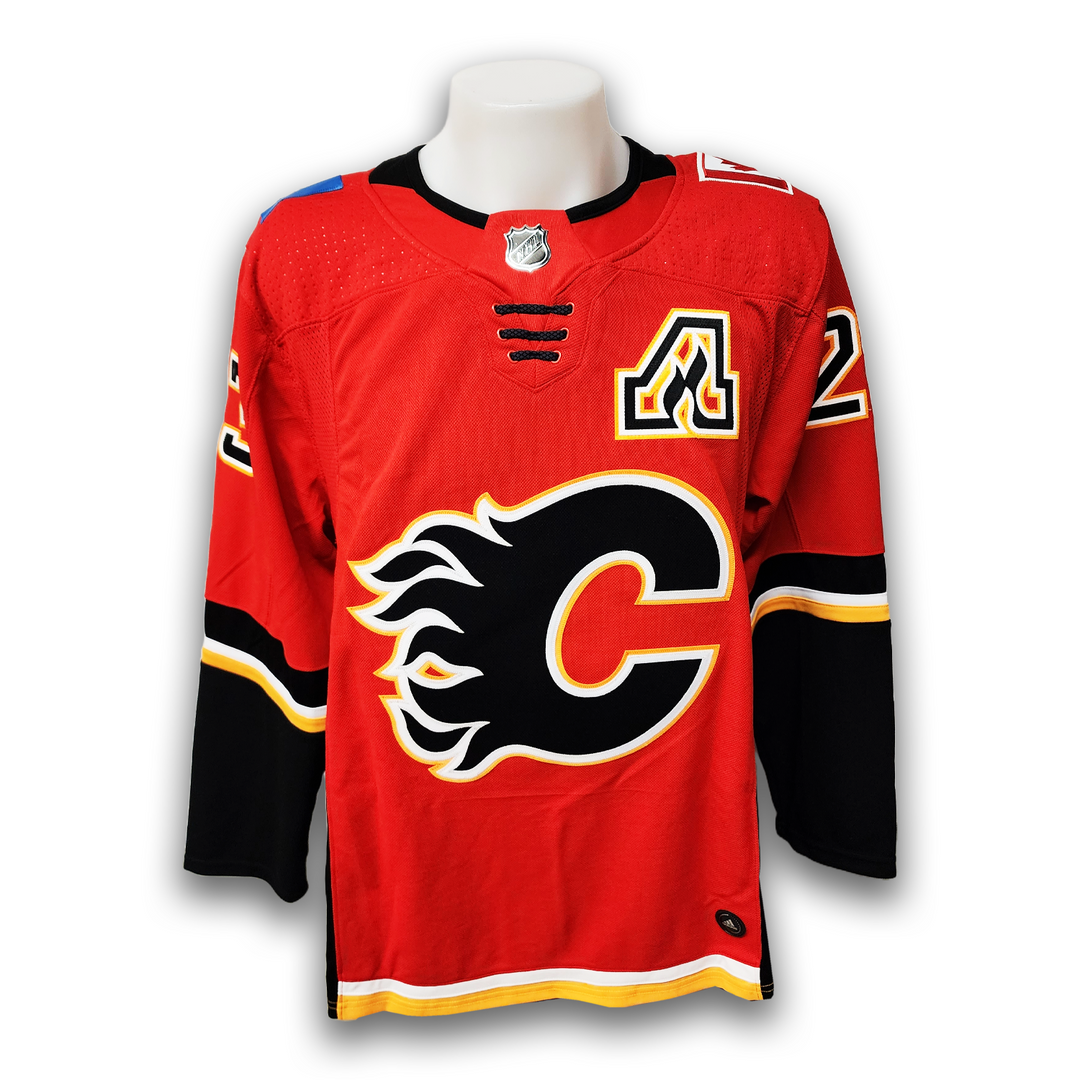 Sean Monahan Autographed Calgary Flames Home Adidas Jersey