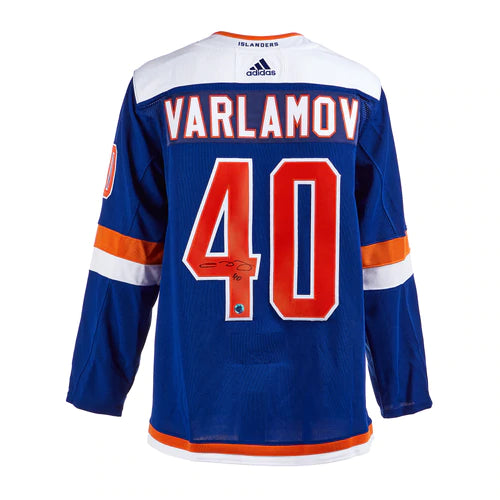 Semyon Varlamov New York Islanders Signed Alternate Adidas Jersey
