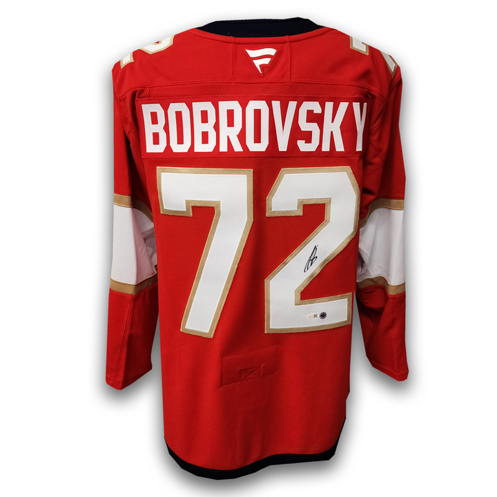 Sergei Bobrovsky Autographed Florida Panthers Home Fanatics Premium Jersey