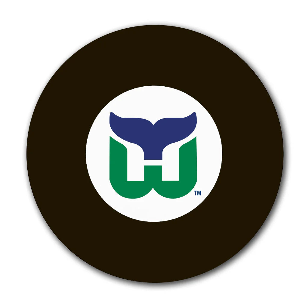 Pre-Order - Seth Jarvis - Autographed Hartford Whalers Hockey Puck