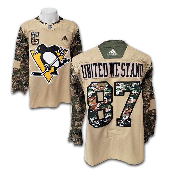 Sidney Crosby Pittsburgh Penguins Military Appreciation Night Adidas Jersey