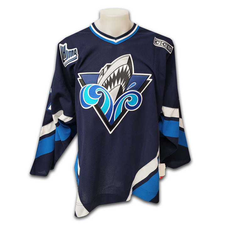 Sidney Crosby Rimouski Oceanic Authentic Blue CCM Jersey