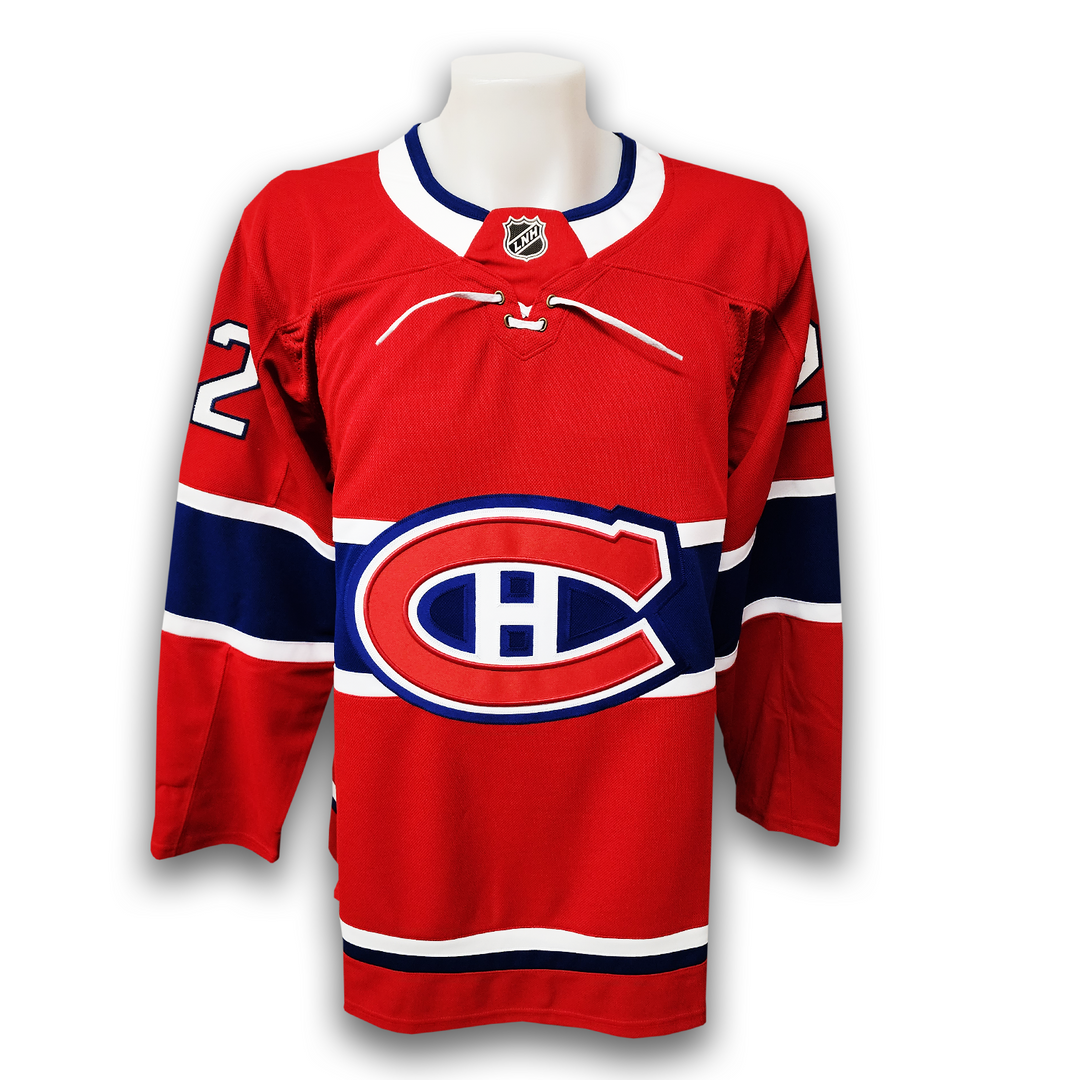 Steve Shutt Autographed Montreal Canadiens Fanatics Premium Jersey Career Inscriptions