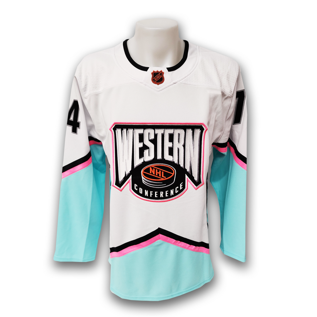 Stuart Skinner Autographed 2023 NHL All Star Western Conference Adidas Jersey