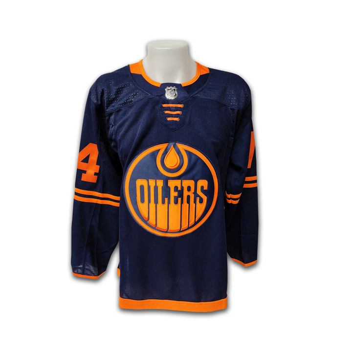 Stuart Skinner Autographed Edmonton Oilers Alternate Adidas Jersey