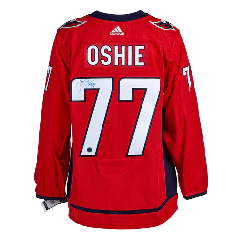 TJ Oshie Washington Capitals Autographed Adidas Jersey