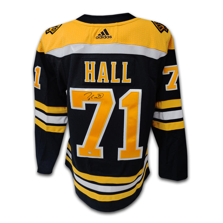 Taylor Hall Boston Bruins Black Adidas Jersey
