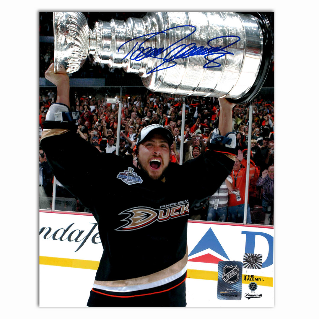 Pre-Order - Teemu Selanne Autographed Anaheim Ducks 2007 Stanley Cup 8x10 Photo