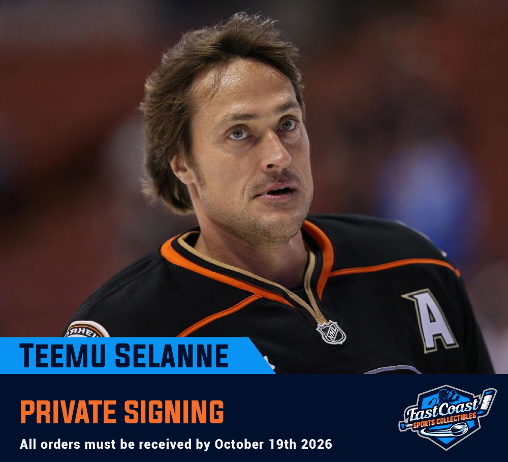 Pre-Order - Teemu Selanne - Your Premium Item (No Over Sized)
