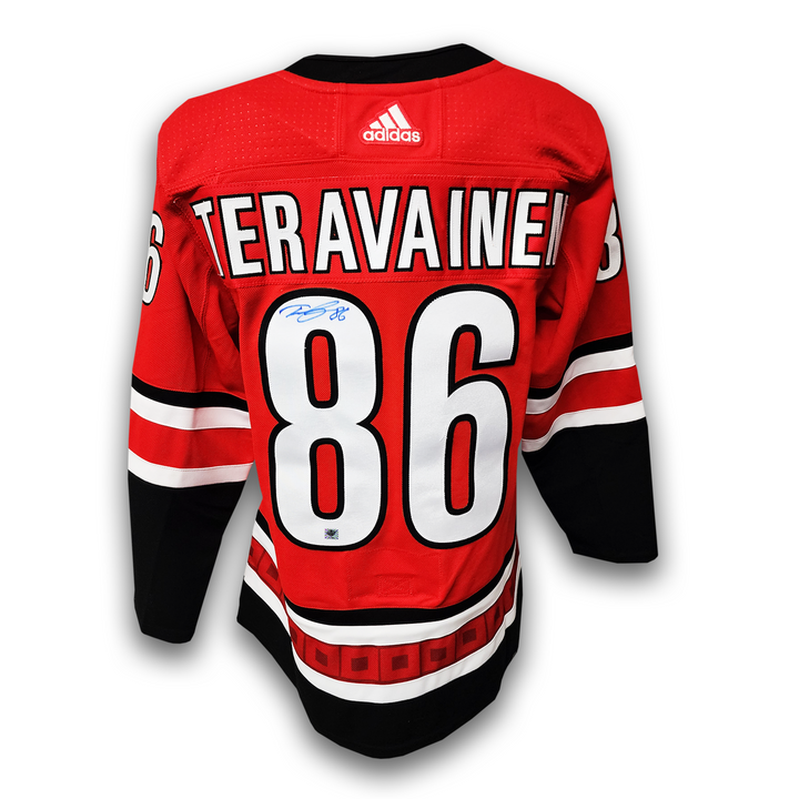 Teuvo Teravainen Carolina Hurricanes Autographed Adidas Authentic Hockey Jersey