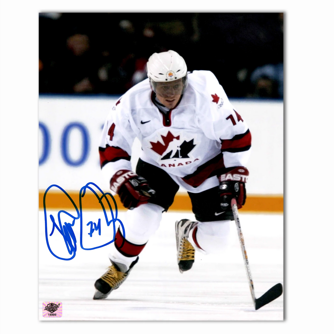 Pre-Order - Theo Fleury Autographed Team Canada 8x10 Photo