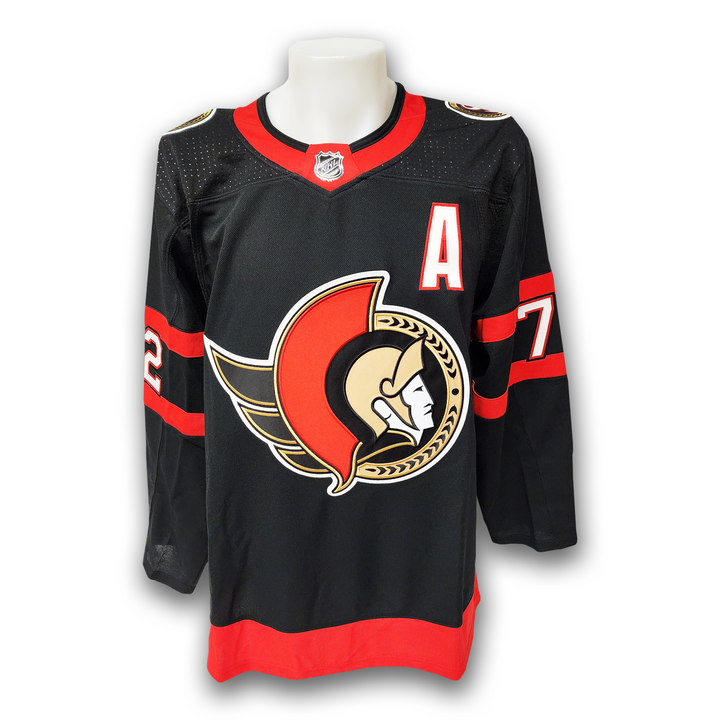 Thomas Chabot Ottawa Senators Autographed Home Adidas Jersey