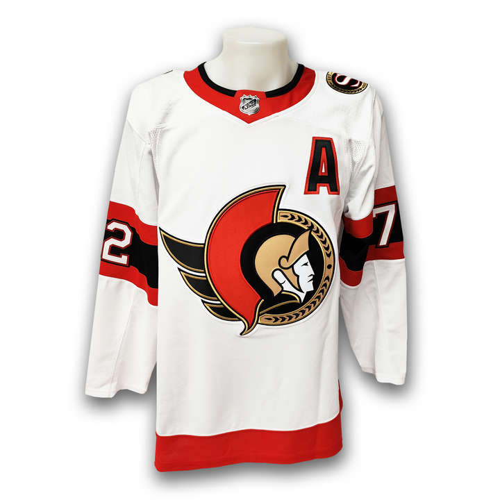 Thomas Chabot Ottawa Senators Autographed Away Adidas Jersey