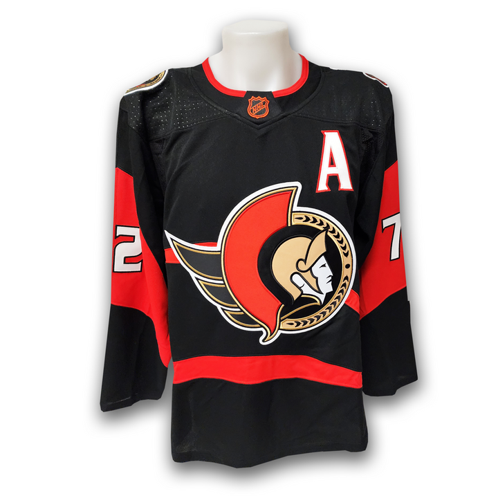 Thomas Chabot Ottawa Senators Autographed Reverse Retro 2.0 Adidas Jersey
