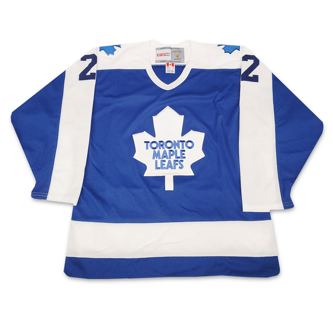 Tiger Williams 1978-1992 Toronto Maple Leafs Blue CCM Jersey