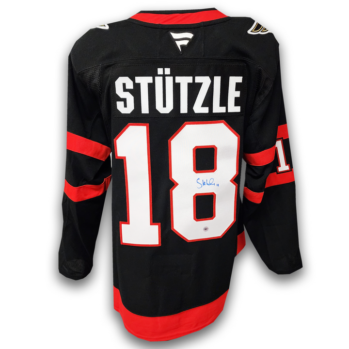 Tim Stutzle Autographed Ottawa Senators Home Fanatics Premium Jersey